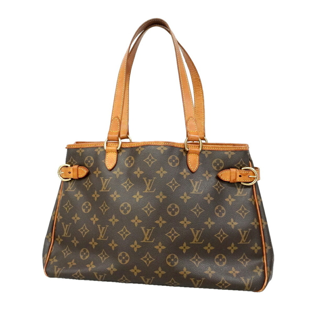 Louis Vuitton Monogram Batignolles Horizontal Tote Bag M51154 Brown Women's